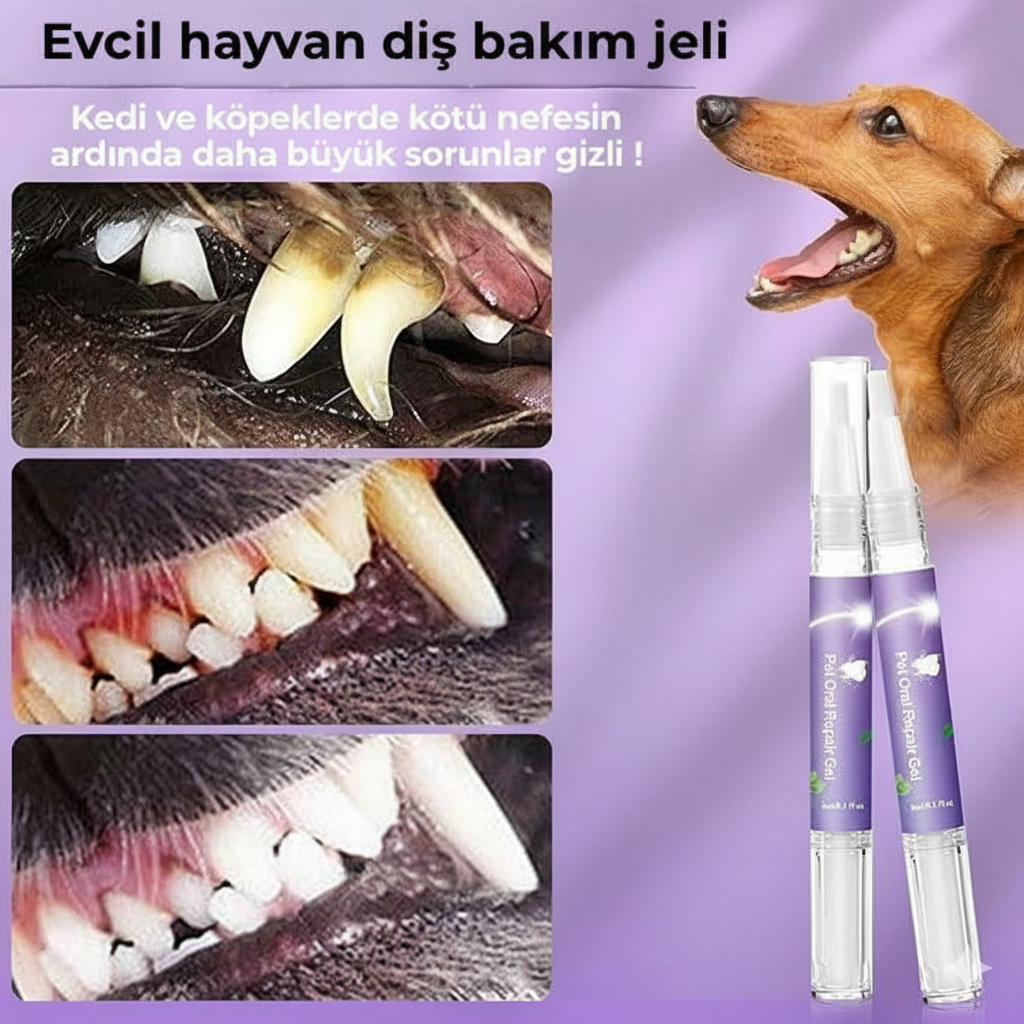 PawSafe® - Ferah Nefes Evcil Hayvan Ağız Bakım Jeli